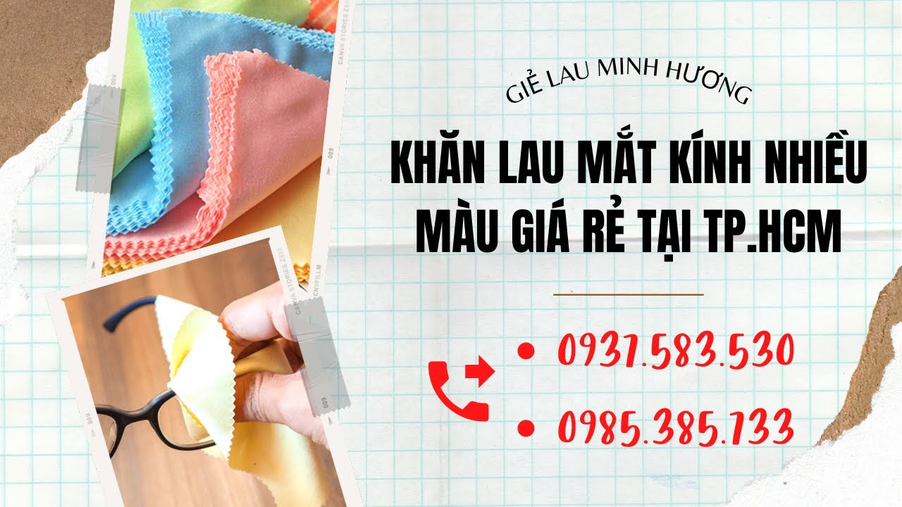 mắt kính giá rẻ tphcm New 2022 Sỉ lẻ khăn lau mắt kính nhiều màu giá rẻ tại TPHCM
