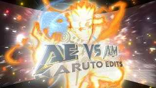 After Effect VS Alight Motion : NARUTO EDITS