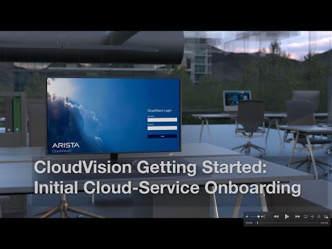 CloudVision Getting Started: Initial CloudService Onboarding
