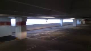 Inside the old Trump Plaza parking garage