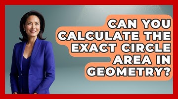 Can You Calculate The Exact Circle Area In Geometry? - All About Geometry