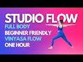 One Hour FULL BODY Gentle Flow VINYASA  》 Low Back , Side Body, Hips &amp; Neck 》Madilikestomove