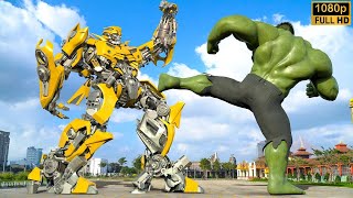 Transformers: The Last Knight - Hulk vs Bumblebee Latest Battle | VFX COMOSIX [HD]