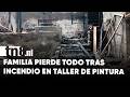 Incendio reduce a cenizas una vivienda y taller en Tipitapa