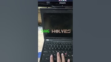 thinkpad x230 wood desk extend monitor stand #desksetup #deskmonitor #monitorstand