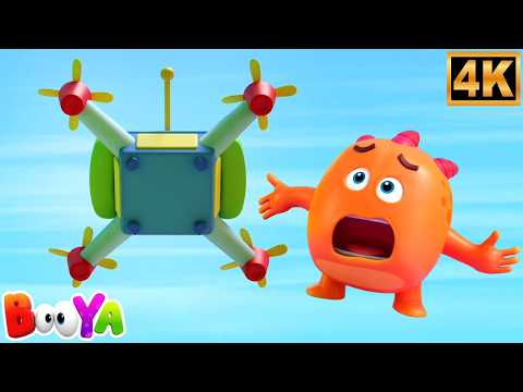 Droning Booya, ड्रोन की गूंज, Funny Cartoon Video and Animated Stories by Booya