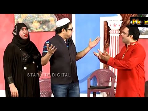 Nasir Chinyoti and Naseem Vicky With Gulfam Stage Drama Comedy Clip | Pk Mast