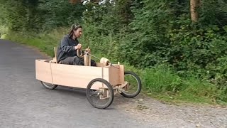 An Easy Solution To The Wooden Car / Trike Cornering Challenge!