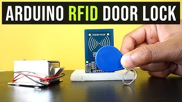 Arduino RFID Door Lock System | automatic door lock | Arduino project #rfid #doorlock