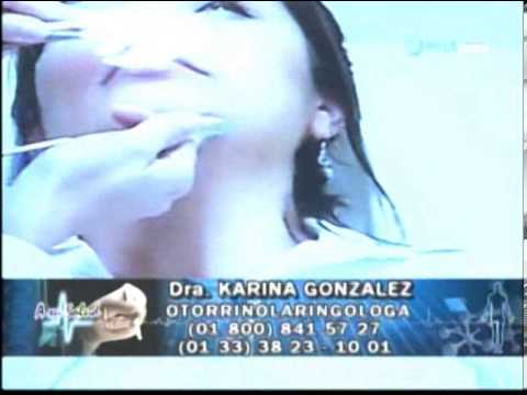 Otorrino Dra. Gonzalez nos habla sobre las amigdalas saludos amigos dvd