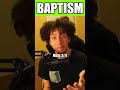 Jesus Saves, Not Baptism