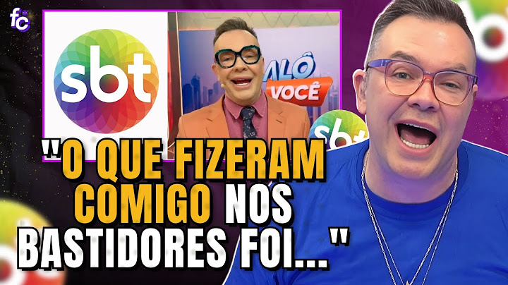 Felipeh Campos confirms: “I left SBT because of the rotten people there!”