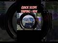 Quick Scope Sniping : HDR #callofdutymobile #gaming #codmobile #codm #hdr