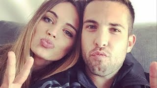 Jordi Alba y Romarey Ventura esperan su primer hijo