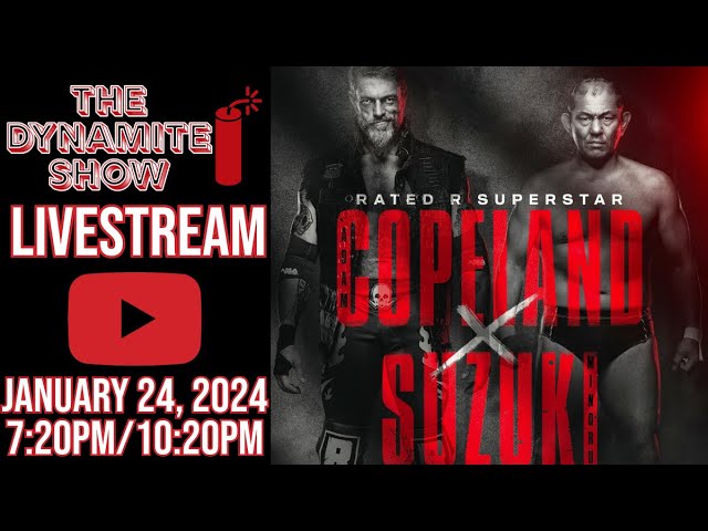 Adam Copeland Vs. Minoru Suzuki | Swerve Vs. Jeff Hardy | The Dynamite Show Live