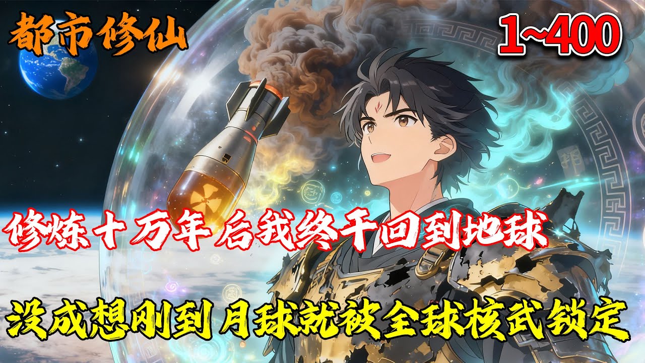 修炼十万年后我终干回到地球，没成想刚到月球就被全球核武锁定！1~400 #都市 #修仙 #热血 #推文 #十日终焉 #南风故事会