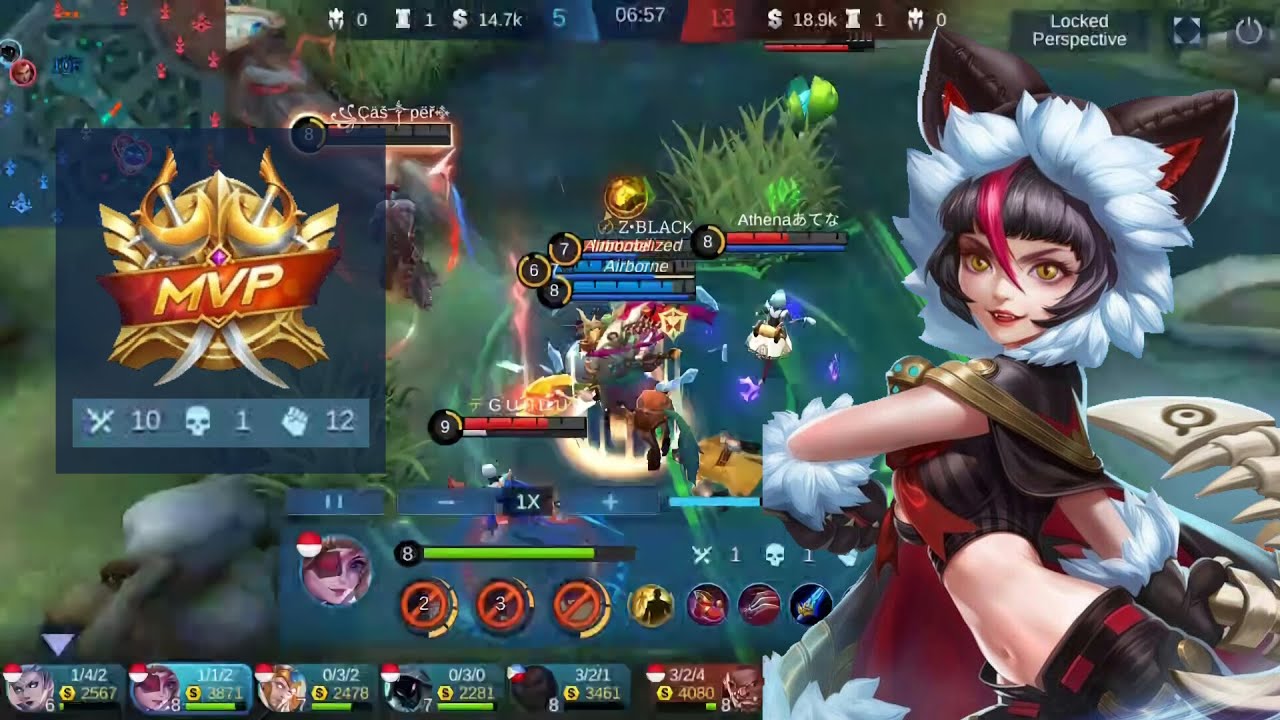 Ruby Cat Ml LEGENDARY!! Ruby Cat Girl Gameplay - Mobile Legends Bang Bang - YouTube