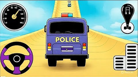 Crazy Bus Mega Ramp Impossible Racing Bus Stunts Impossible Tracks Android Gameplay video P-07