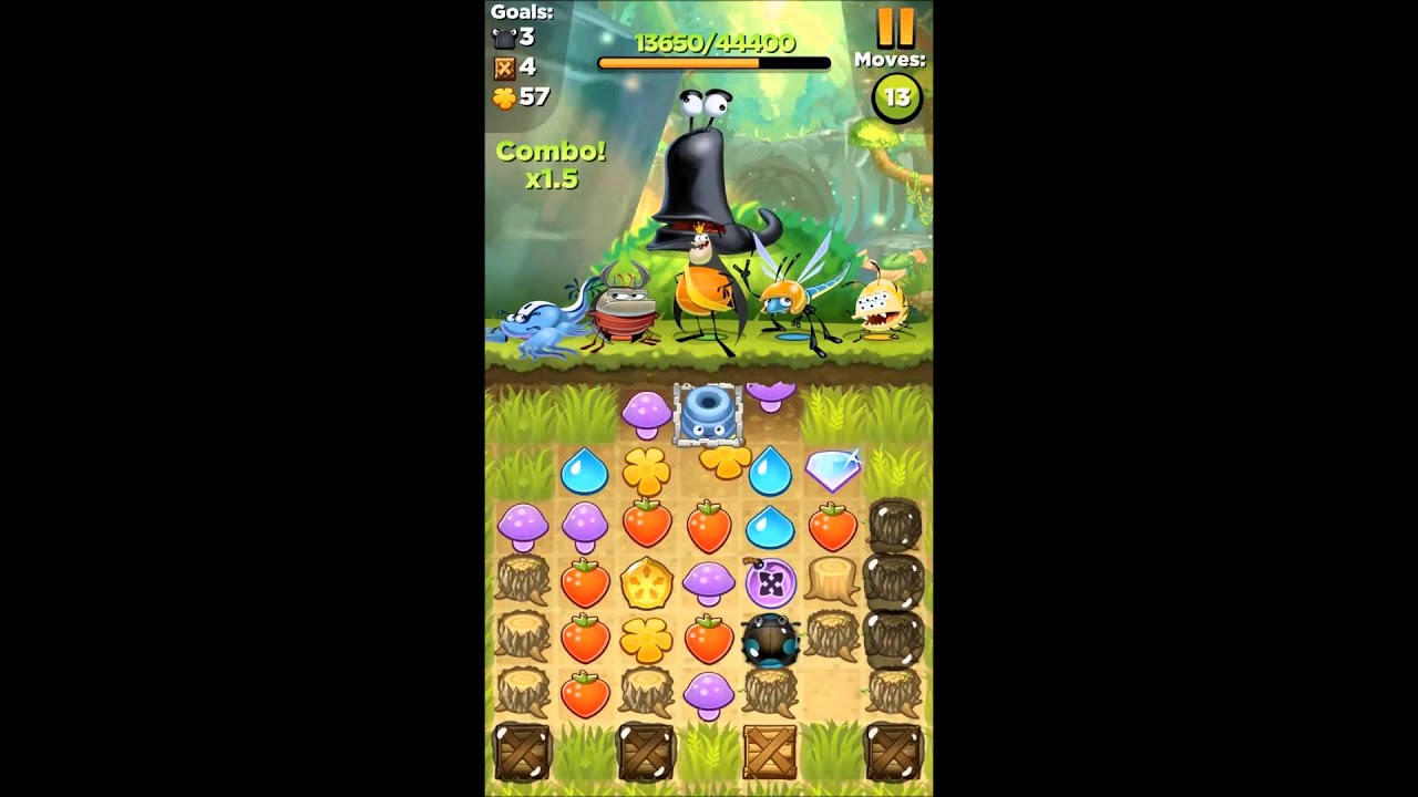 Best fiends level 400 walkthrough ios android gameplay HD