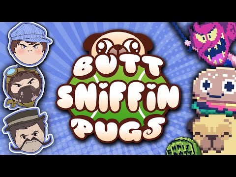 Видео: Bumming About With Butt Sniffin Pugs: кооперативный симулятор собаки