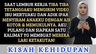 AKU KAGET MELIHAT ANAKKU DISIRAM DAN DIPUKUL OLEH ADIK IPAR DAN IBU MERTUA -KUBALAS MEREKA DENGAN..