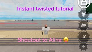 Instant twisted tutorial shoutout to Alina #tsb #instanttwisted#tutorial