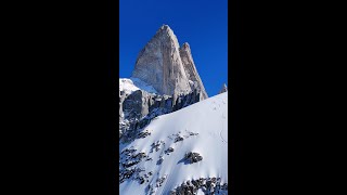 Greggy Gracefully Gliding Beneath The Fitzroy Towers on Saturday in Patagonia! Greggy Gracefully Gliding Beneath The Fitzroy Towers on Saturday in Patagonia!