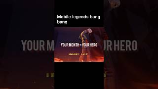 Your month = your mlbb hero #mobilelegends #game
