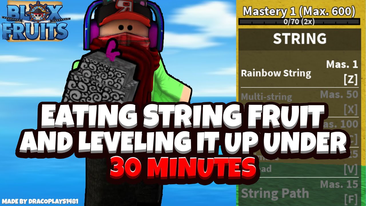 Roblox Blox Fruits String Mastery Levels, Moves