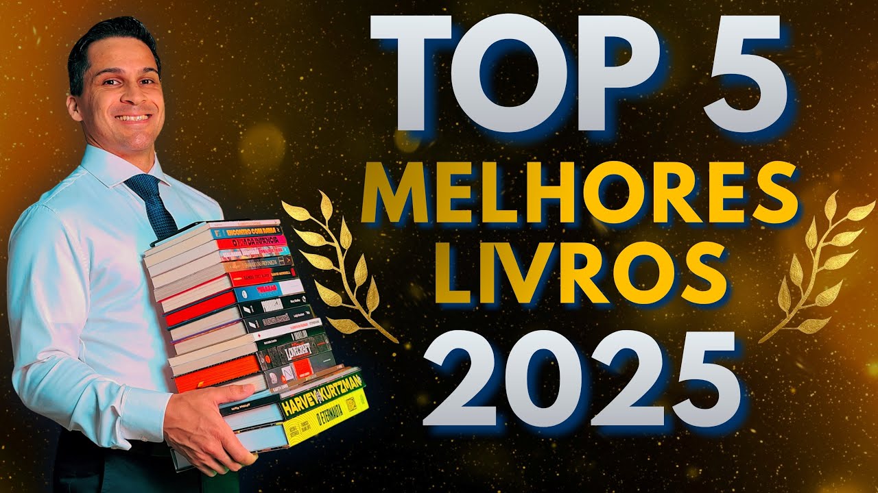 TOP 5 Melhores Livros de 2025 | Ficção Científica, HQ e um livro que pode mudar meu verão!