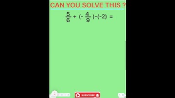 CAN YOU SOLVE THIS #maths #education #foryou #youtubeshorts #shorts #shortvideo