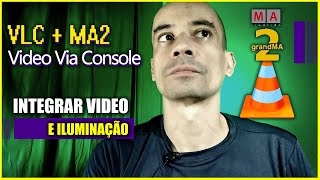Controlling VLC Video Player through GrandMA2 - PaPo iLuminado - LeLe Siqueira - V14 (PART 1)