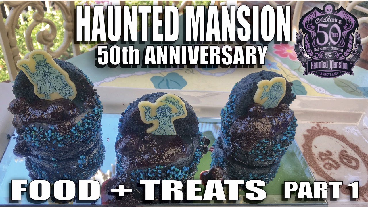 Коллекционные контейнеры для еды в честь 50-летия особняка с привидениями, угощения и привидения ...