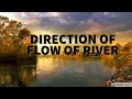 How to find out the Direction of flow of river on a toposheet #icse #cbse #upsc #bpsc