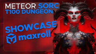 Meteor Sorcerer T100 Nightmare Dungeon - Diablo 4 Season 3