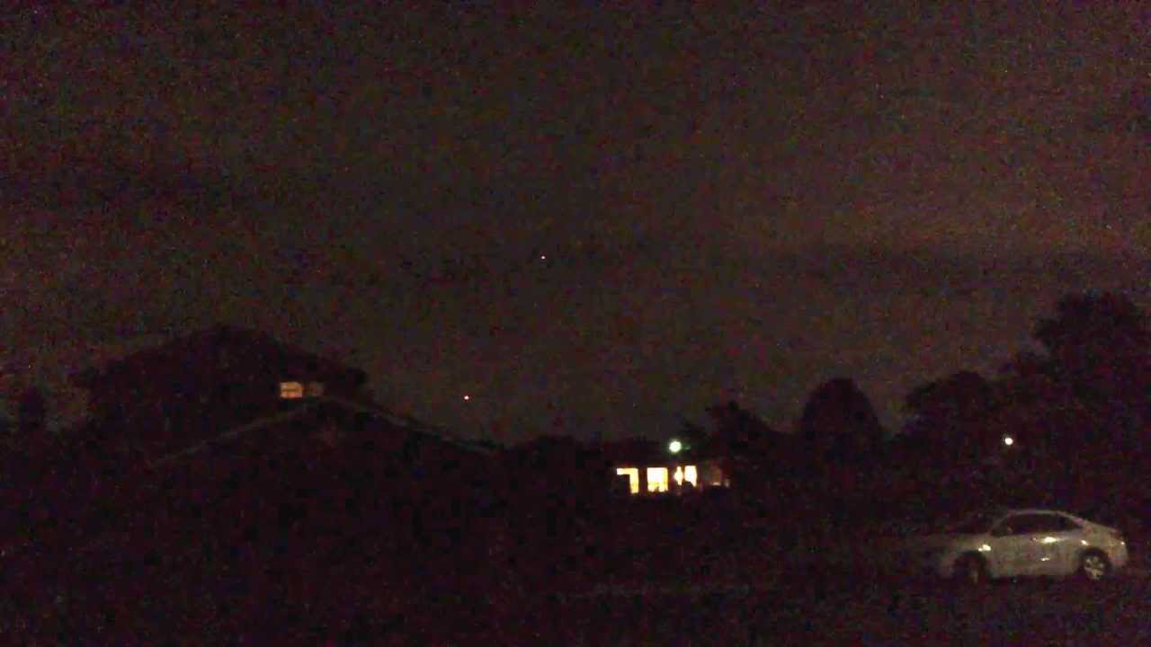 20130316 Unusual orange lights in the sky. Sydney's south west. YouTube