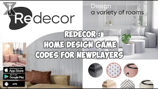 Redecor - Home Design Game Gameplay & Gift Codes New Codes For You !!