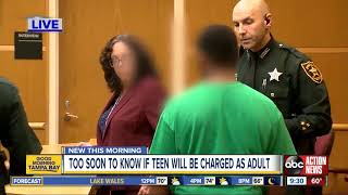 13-year-old accused of stabbing, killing grandmother makes makes court appearance