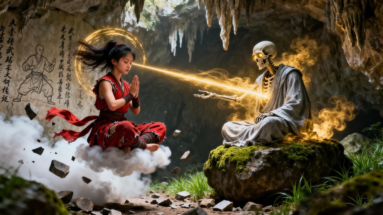 废柴少女跌落山洞奇遇无极仙尊，逆袭成最强剑仙！