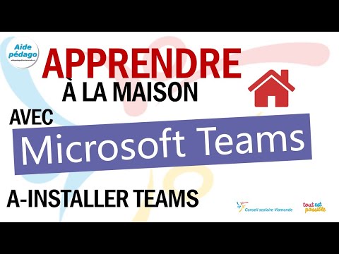 Teams A-Première connexion et installations - Élèves et parents