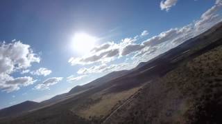 FPV ranger ex mountain side crash and recover