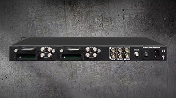 4 X Satellite or ATSC IRD Decoder to  IP, ASI