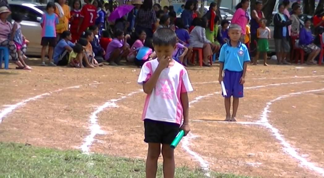 วิ่ง4x100เมตรรุ่นอายุไม่เกิน8ปีชายรอบชิงชนะเลิศ