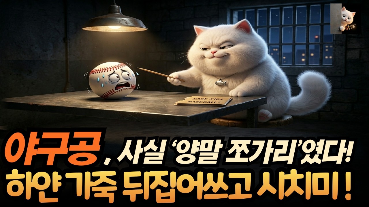 왜 야구공은 이토록 결벽증처럼 '하얀색'에 집착할까?