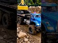 RC Heavy Haul Blue Beast in the Mud! 🤯🚛#rctruck #heavyhaulage #scalemodel