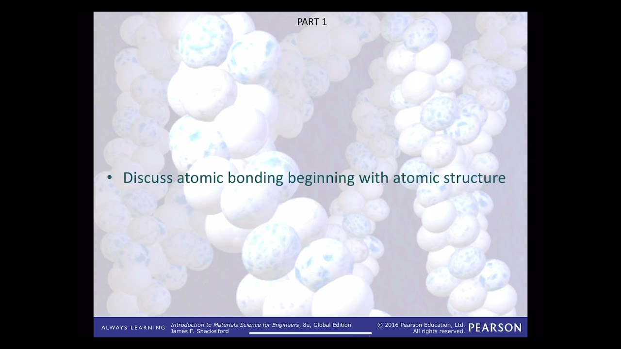 ENGR 170 / MSCI 201 Atomic Structure
