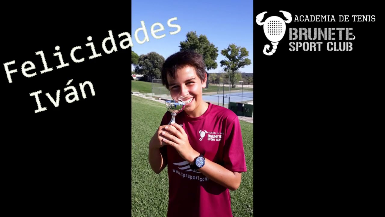 Iván Torres, subcampeón Torneo Las Encinas Boadilla 2019