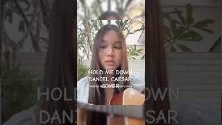 Daniel Caesar - Hold Me Down (Cover) #danielcaesar  #cover #accousticguitar