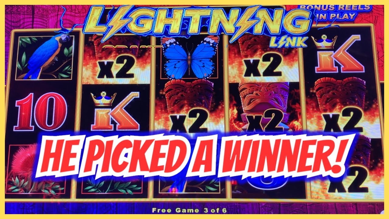 🔥BIG LUCKY PICKED THIS SLOT!🍀He Did GOOD! Lightning Link - High Stakes ...