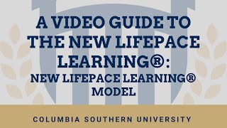 Details A Video Guide to The New LifePace Learning® - New LifePace Learning® Model Update